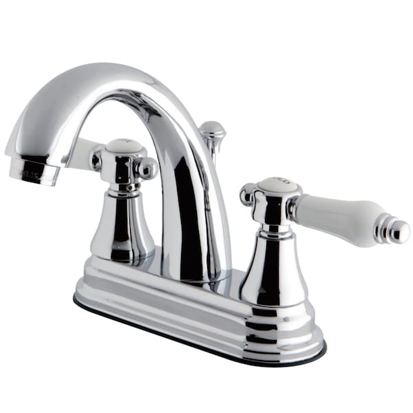 KS7611BPL 4" Centerset Bathroom Faucet, Polished Chrome